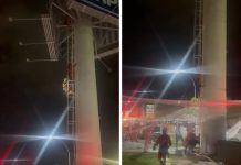 Após 14 horas, homem é resgatado de caixa d’água em supermercado de VG