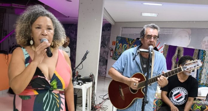 Bia Corrêa e Galcuos Monteiro Sarau da Consciência Negra
