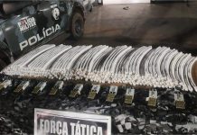 Polícia Militar prende homem em flagrante com explosivos, munições e drogas em cidade de MT