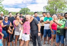 ‘Presente maravilhoso’, dizem moradores ao celebrar início da regularização no Contorno Leste
