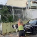 Mulher armada enfrenta e rende ladrão em Cuiabá; veja vídeo