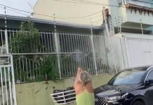Mulher armada enfrenta e rende ladrão em Cuiabá; veja vídeo