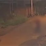 Câmera registra vítima de estupro sendo arrastada por homem para área de construção abandonada em MT