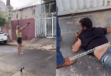 Mulher que enfrentou ladrão no telhado de casa é policial civil e bandido já está solto