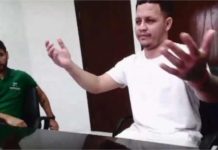 Vídeo: Preso exibe algemas soltas e relata proposta para atacar promotor em Sinop