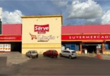 Ladrões invadem mercado e explodem caixa eletrônico em VG