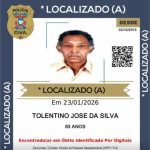 Idoso atropelado é identificado 10 anos depois pelas digitais