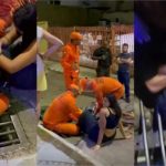 Duas pessoas são resgatadas em 5 dias por queda em bueiro problemático em Cuiabá