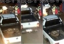 Vídeo mostra marido atropelando esposa duas vezes por ciúme
