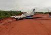 Aeronave com 5 a bordo tem falha no motor e faz pouso forçado em MT