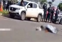 PM morre após ver filha sofrer acidente fatal de moto em via do DF; Veja vídeo