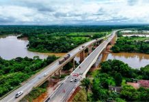 Governo de MT inaugura ponte na BR-163 em VG e entrega asfalto novo da MT-400 e de 4 bairros de Cuiabá