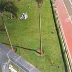 Casal morre após bater moto em barreira de viaduto em Cuiabá