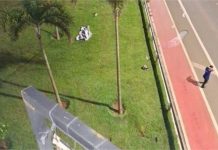 Casal morre após bater moto em barreira de viaduto em Cuiabá