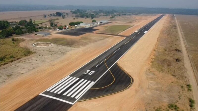 Governo investe R$ 105 milhões na melhoria da infraestrutura de aeroportos de MT