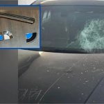 Mulher é presa após após destruir BMW e jogar produtos químicos no tanque do carro