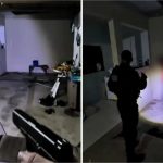 PM mostra resgate de mulher trancada no banheiro para escapar de marido; veja vídeo