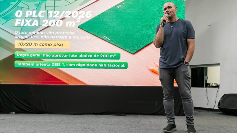 Prefeitura debate regras para moradias populares e ocupação urbana em Cuiabá
