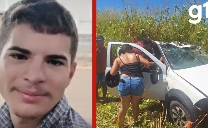 Jovem desaparecido por 3 dias após ficar preso em carro capotado foi achado por ‘curioso’ que seguiu rastro na pista em MT