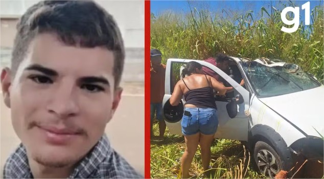 Jovem que desapareceu após ficar preso em carro capotado está há 7 dias em estado grave em MT