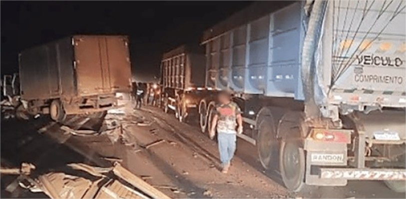 Dois morrem e três ficam feridos em violento acidente em rodovia de Mato Grosso