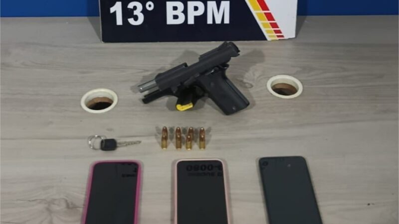 Polícia Militar prende dupla de faccionados e impede execução em Lucas do Rio Verde