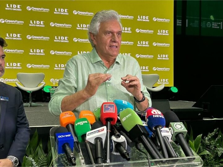 Em Cuiabá, Caiado diz que em 20 anos de PT só cresceu facção e corrupção