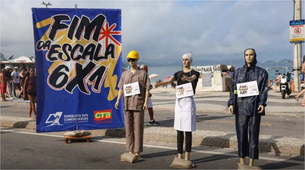 Governo lança campanha nacional pelo fim da escala de trabalho 6×1