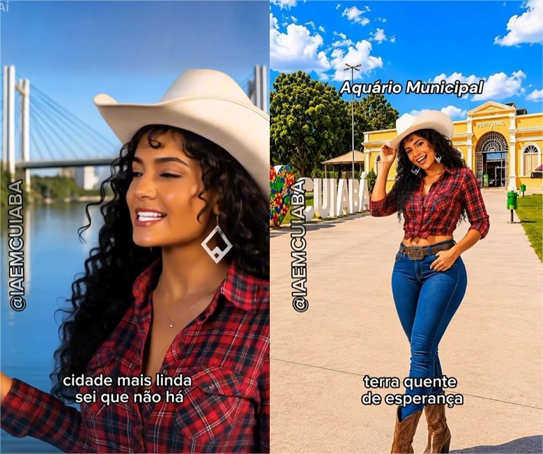 Cuiabá ganha homenagem com música ‘gravada’ por cantora de inteligência artificial; vídeo