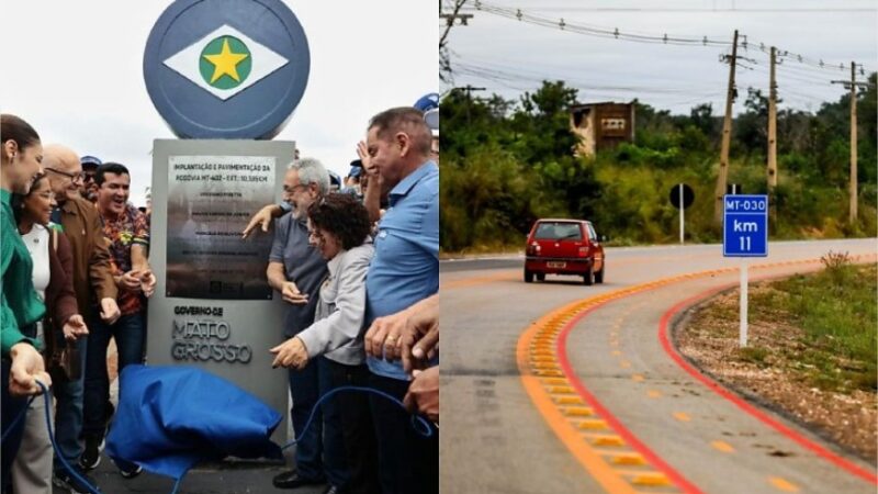 Governo inaugura ligação entre bairro CPA, Ponte de Ferro e Coxipó do Ouro