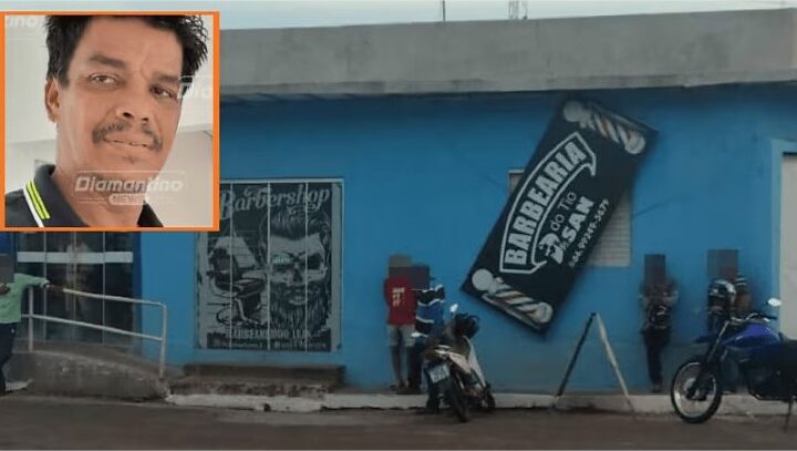 Faccionado do PCC é morto a tiros dentro de barbearia em MT