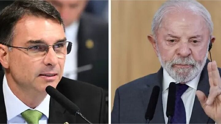Flávio Bolsonaro aparece com 47% contra 44% de Lula em nova pesquisa