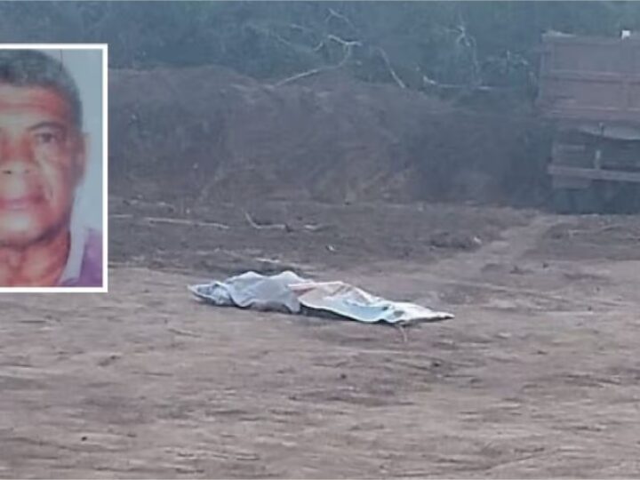 Idoso morre após ser atropelado pelo próprio caminhão em Chapada