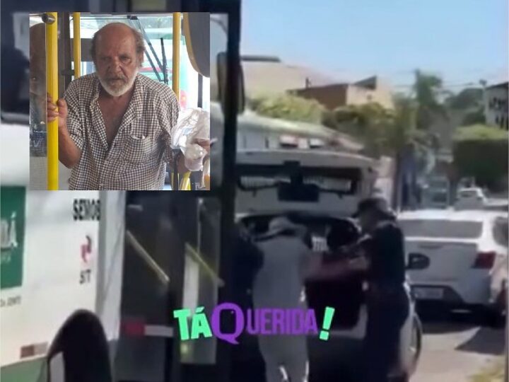 Vídeo: Idoso é detido suspeito de apalpar quatro mulheres em coletivo cuiabano