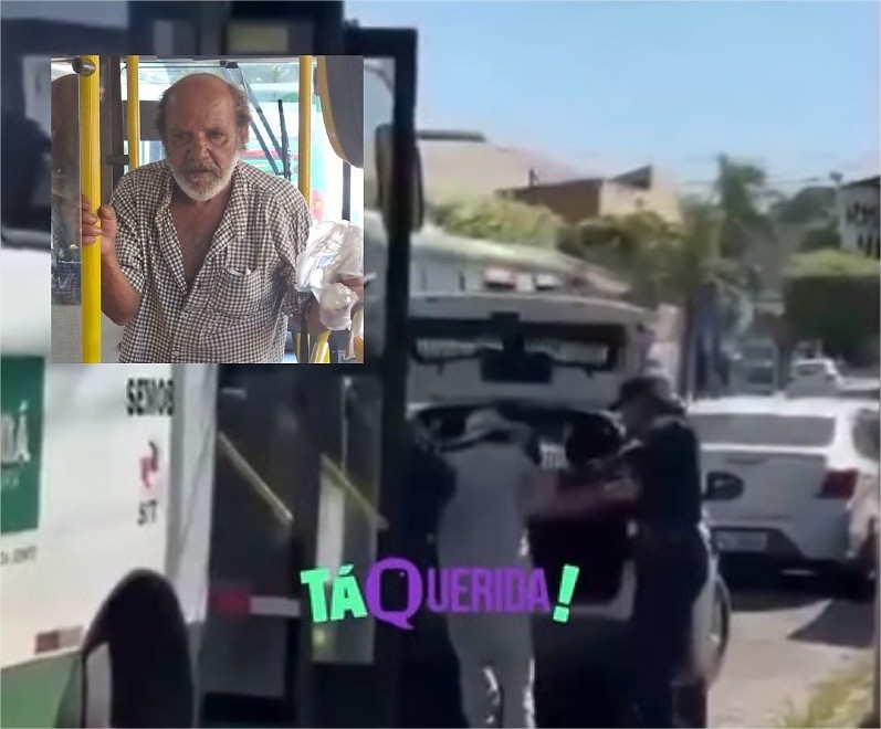 Vídeo: Idoso é detido suspeito de apalpar quatro mulheres em coletivo cuiabano