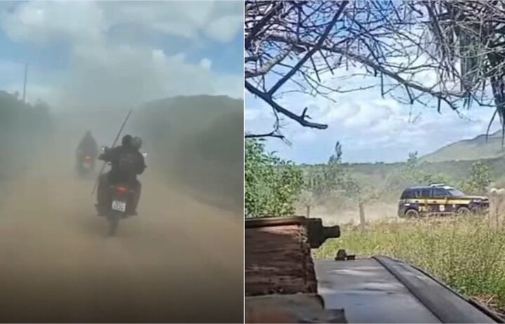 Indígenas perseguem viaturas da PRF com arco e flecha durante operação contra garimpo ilegal; vídeo