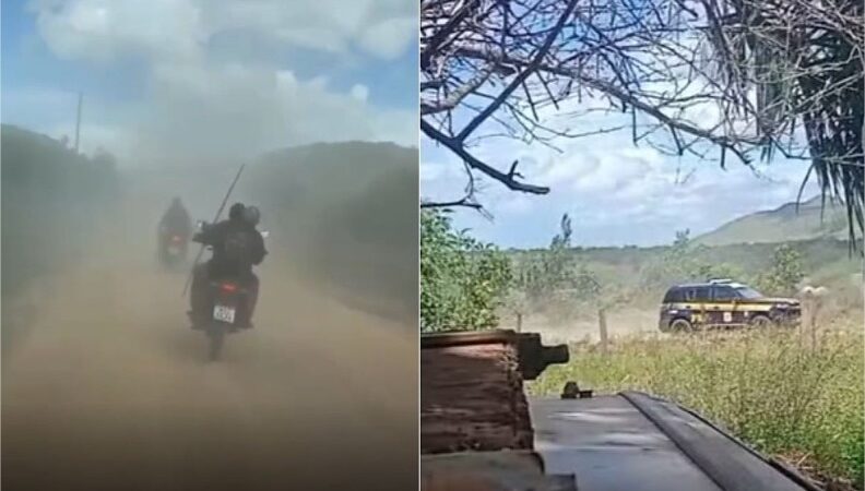 Indígenas perseguem viaturas da PRF com arco e flecha durante operação contra garimpo ilegal; vídeo