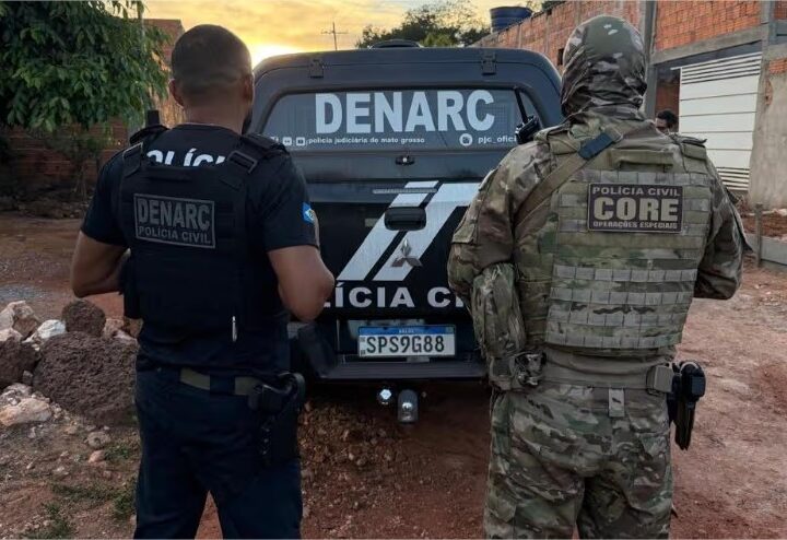 Liderança de facção criminosa que criou passagem secreta para fuga é preso em acão contra o tráfico em Cuiabá