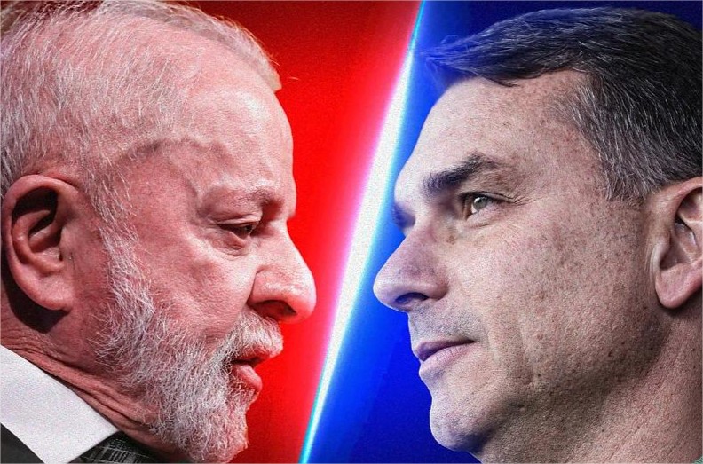 Pesquisa Futura/Apex: Flávio Bolsonaro lidera disputa  com 46,9% no 2º turno; Lula tem 44,4%