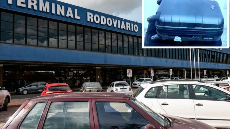Dono de mala encontrada com R$ 12,8 mil sofre surto na Rodoviária de Cuiabá