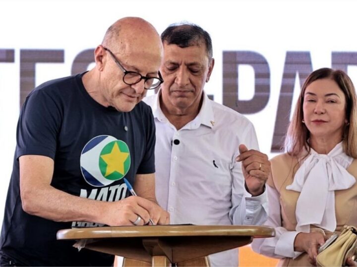 Governador lança construção de batalhões e viabiliza mais de mil novas moradias em MT