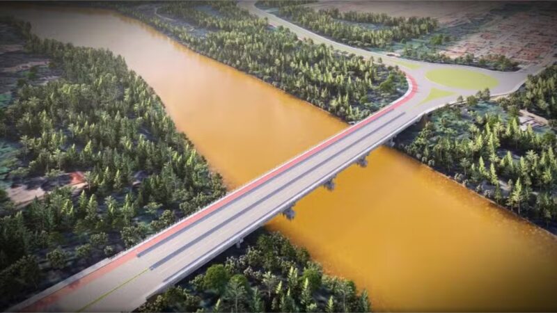 Aberta licitação para construção de nova ponte sobre Rio Cuiabá