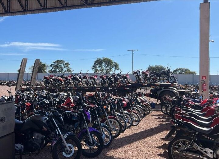 Polícia Militar frustra ‘rolezinho’ e apreende 91 motos em Rondonópolis