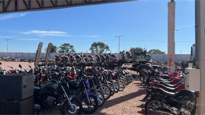 Polícia Militar frustra ‘rolezinho’ e apreende 91 motos em Rondonópolis