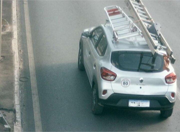 Imagens de câmeras do Vigia Mais MT auxiliam recuperação de carro menos de 2h após roubo
