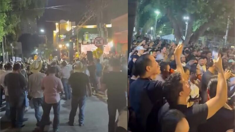 Fiscalização da Prefeitura de Cuiabá encerra show irregular na Praça Popular