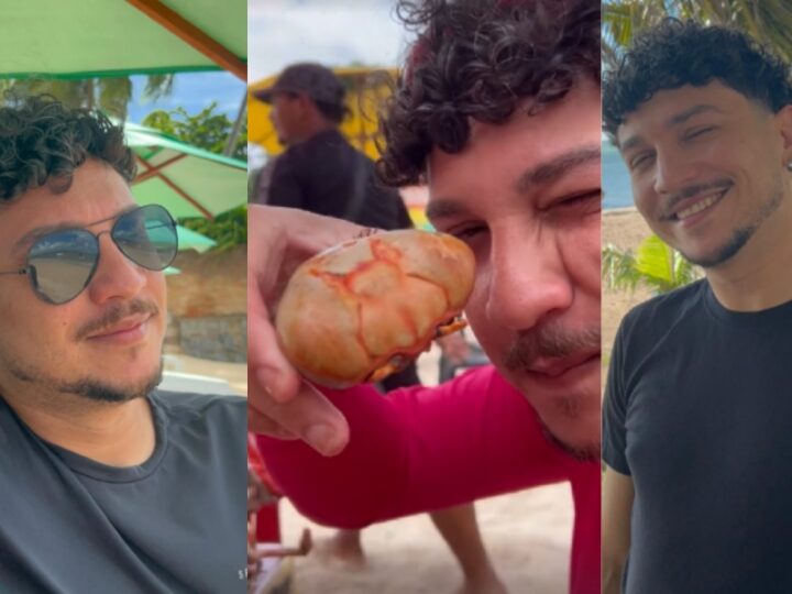 Turista de VG nunca havia comido caranguejo e morreu ainda na praia após experimentar; família pede ajuda para trazer o corpo