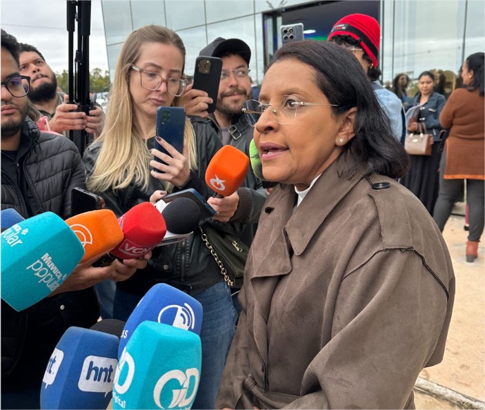 Entre os gols da Seleção e o respeito às mulheres, Gisela reforça o Protocolo ‘Não é Não’