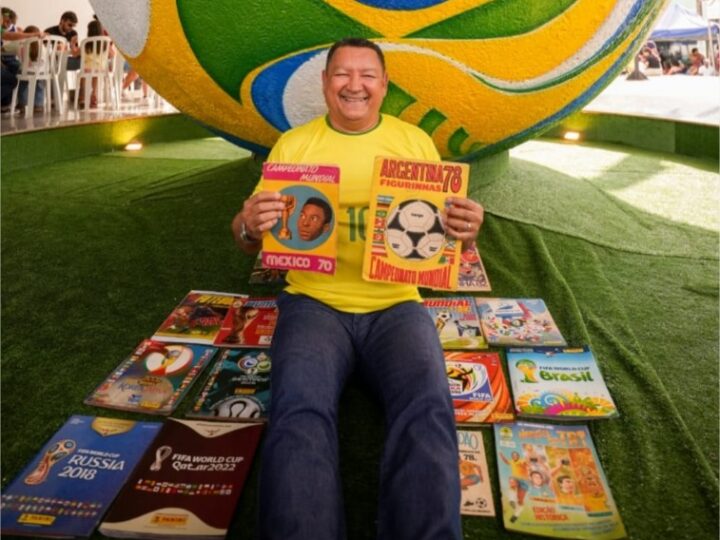 Joel Colecionador, um homem entre a Política e as Figurinhas da Copa