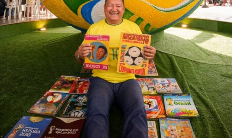 Joel Colecionador, um homem entre a Política e as Figurinhas da Copa
